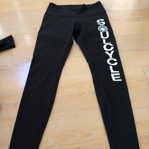 Lululemon x Soulcycle long leggings
